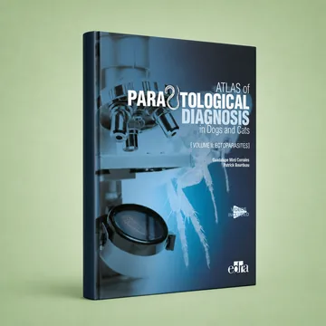 Cover of Atlas of Parasitological Diagnosis in Dogs and Cats. Ectoparasites